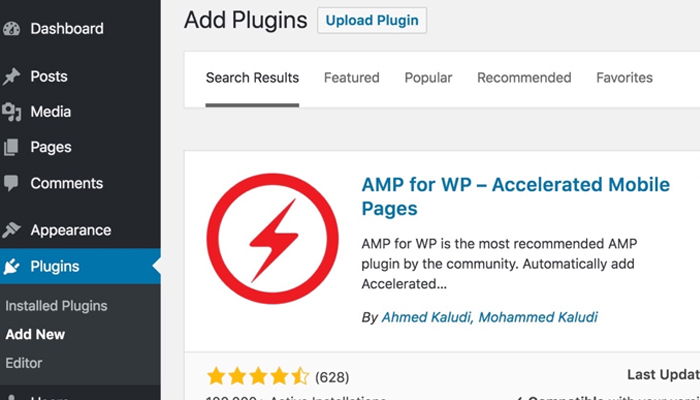 Plugin SEO WordPress miễn phí - AMP