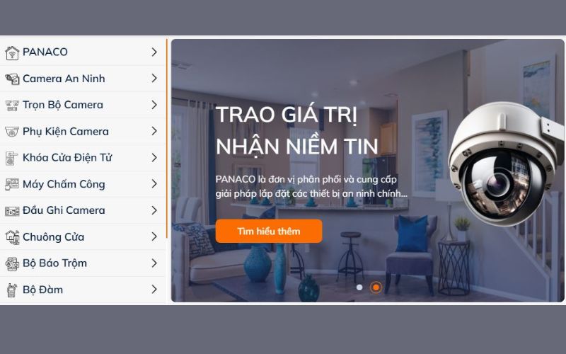 đơn vị cung cấp camera panaco