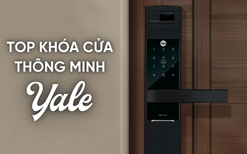 top khóa cửa thông minh Yale